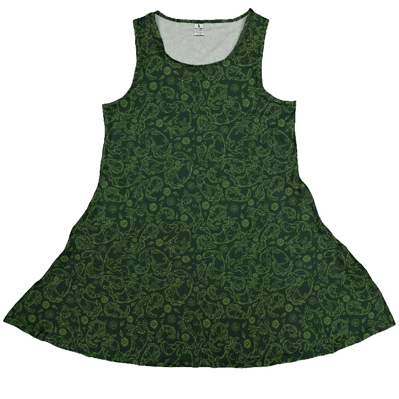 Axolotl Earthbending Salamanders Dress Comfortable unclassified dresses