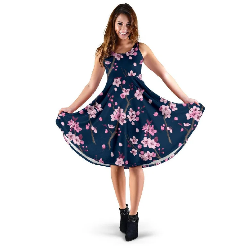 Sakura Cherry Blossom Dress Embroidered unclassified dresses